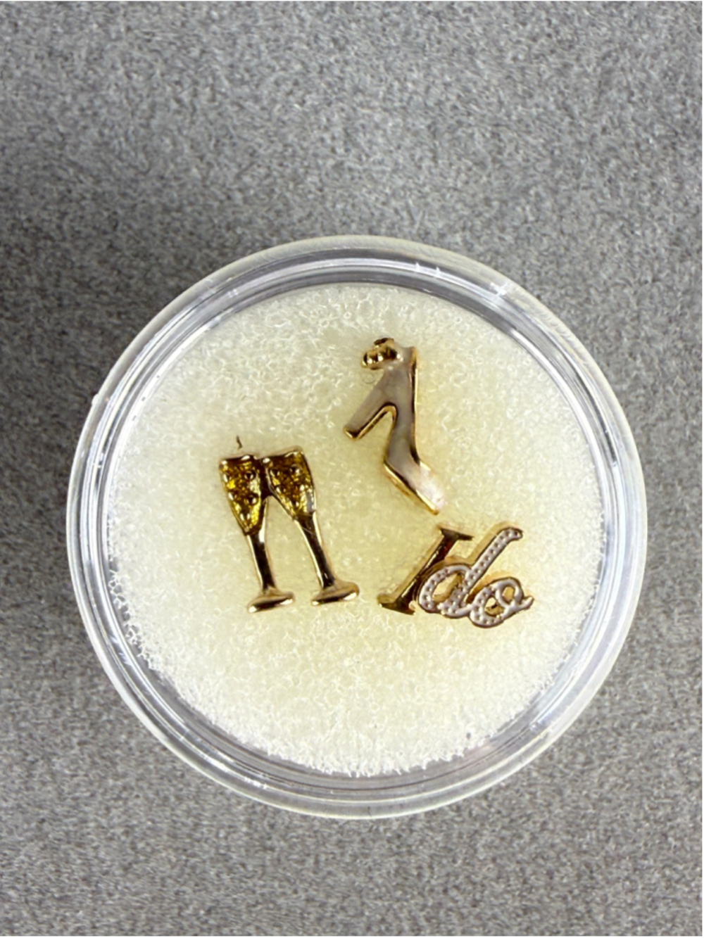 Origami Owl Gold Wedding Charm Set One Size